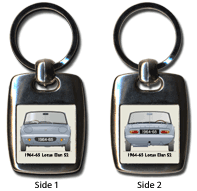 Lotus Elan S2 1964-65 Keyring 5